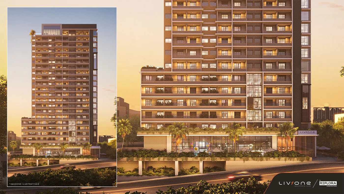 Localização do Liv One Residencial Club, São José dos Campos