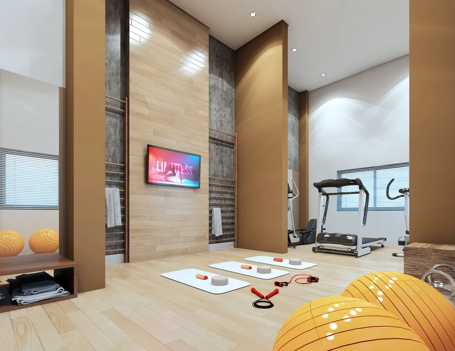 Espaço fitness, Neori Jardim Aquarius