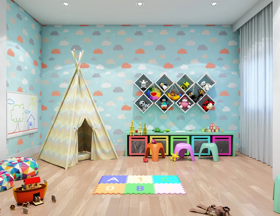 Espaço kids e brinquedoteca, Neori Jardim Aquarius